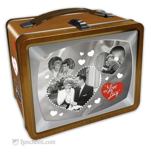 i love lucy vintage lunch box metal|i love lucy lunch box.